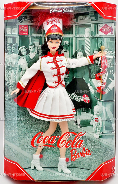 Coca Cola Majorette Barbie Doll Collector Edition 2001 Mattel 53974 Coca Cola Majorette Barbie Doll Collector Edition 2001 Mattel 53974