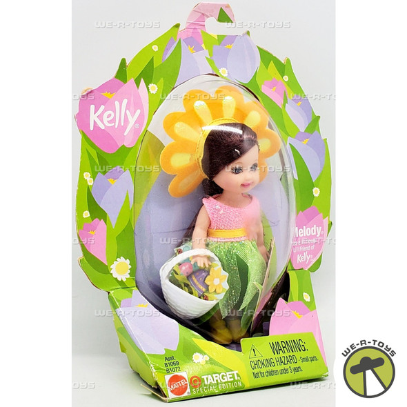 Barbie Melody as a Li'l Flower Li'l Friend of Kelly Easter Garden Doll Mattel