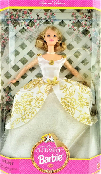 Club Wedd Barbie Doll Blonde Special Edition 1997 Mattel 19717