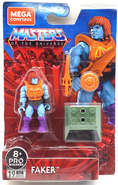 MOTU Faker Mega Construx Pro Builders 19 PCS GPH70 Masters of the Universe MOTU Faker Mega Construx Pro Builders 19 PCS GPH70 Masters of the Universe