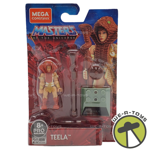 MOTU Teela Mega Construx Pro Builders 20 PCS GPH66 Masters of the Universe MOTU Teela Mega Construx Pro Builders 20 PCS GPH66 Masters of the Universe