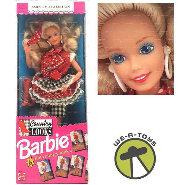Country Looks Barbie Ames Limited Edition 1992 Mattel #5854