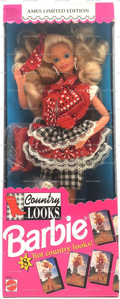 Country Looks Barbie Ames Limited Edition 1992 Mattel #5854