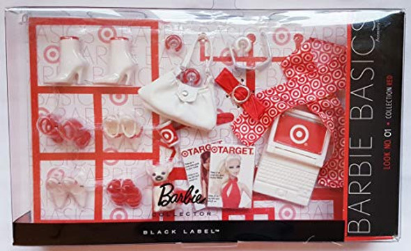 Barbie Basics Look 01 Collection Red Accessory Pack Black Label
