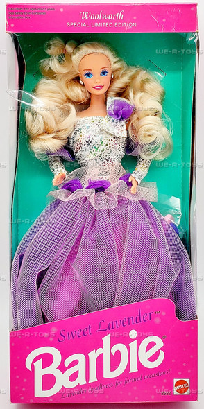 Sweet Lavender Barbie Doll Woolworth Special Limited Edition 1992 Mattel 2522