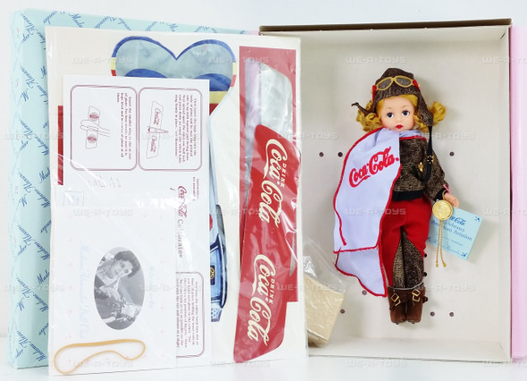 Madame Alexander Coca Cola Celebrates American Aviation 10" Doll No. 17380 NEW B