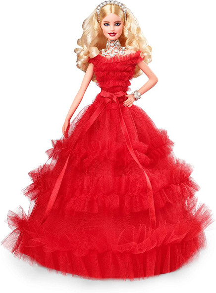 2018 Holiday Barbie Doll Barbie Signature Collection Mattel FRN69