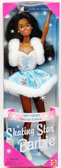 Skating Star Barbie Doll African American 1995 Mattel No. 16691 NRFB