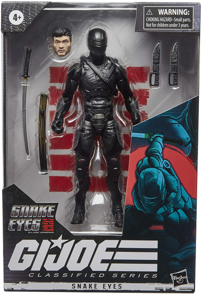 G.I. Joe Classified Series #16 Snake Eyes 6" Figure Snake Eyes: G.I. Joe Origins