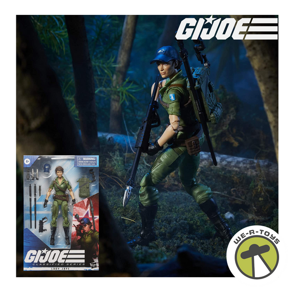 G.I. Joe Classified Series #25 Lady Jaye Action Figure with Accessories 2021