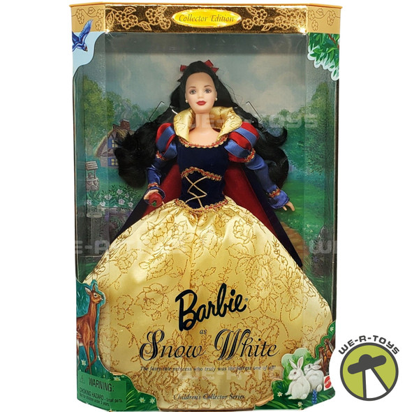 Barbie Doll As Snow White Children's Collector Series 1998 Mattel 21130 Barbie Doll As Snow White Children's Collector Series 1998 Mattel 21130