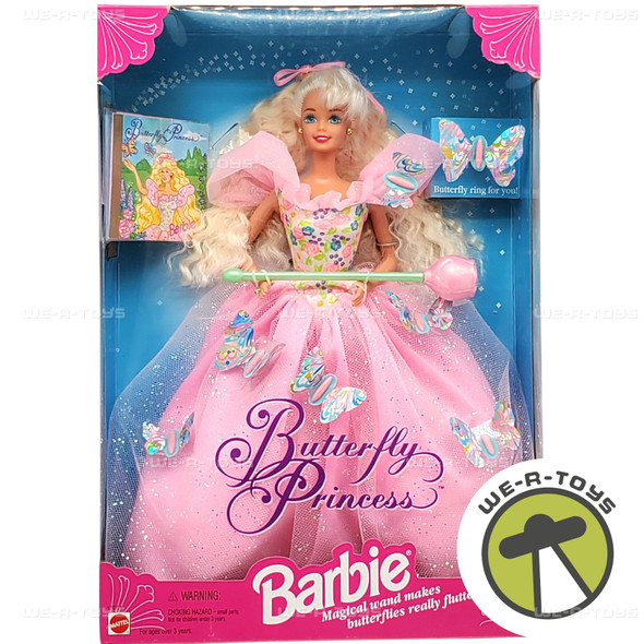 Butterfly Princess Barbie Doll 1994 Mattel 13051 NEW