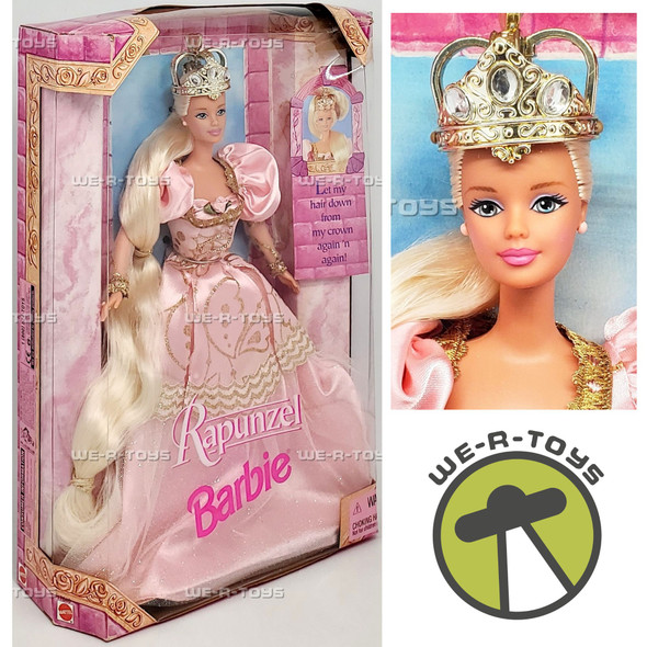 Barbie as Rapunzel Doll with Tumbling Hair 1997 Mattel No. 17646