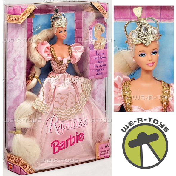 Barbie as Rapunzel Doll with Tumbling Hair 1997 Mattel No. 17646