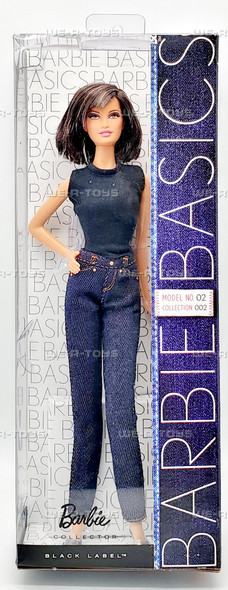 Barbie Basics Doll Model No. 02 Collection 002 Black Label 2010 Mattel T7746