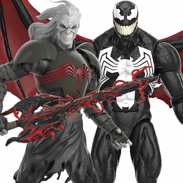 Marvel Spider-Man Marvel Legends King in Black Knull and Venom Figure 2-Pack PREORDER - Expected Ship Date Dec 2022