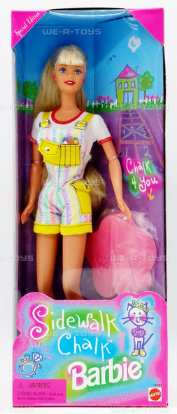 Sidewalk Chalk Barbie Doll 1997 Mattel Special Edition No. 19784 NEW