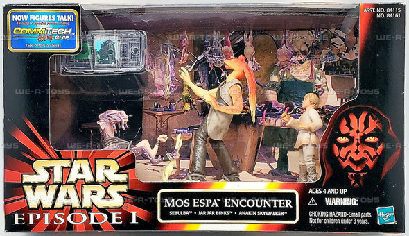 Star Wars Episode I Mos Espa Encounter Action Figure Set 1999 Hasbro 84161