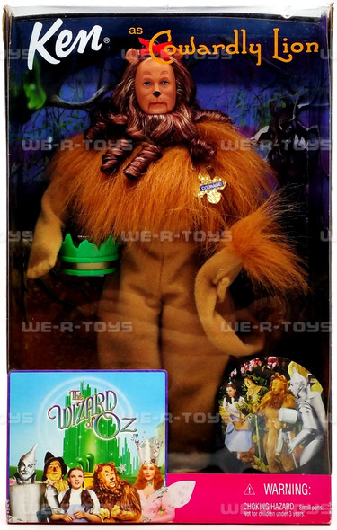 Wizard of Oz Barbie Doll Ken as the Cowardly Lion 1999 Mattel 25814