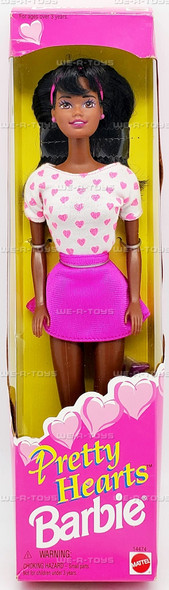 Pretty Hearts Barbie Doll African American 1995 Mattel 14474
