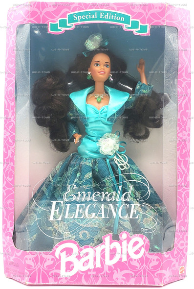 Emerald Elegance Barbie African American Doll 1994 Mattel Special Edition #12323