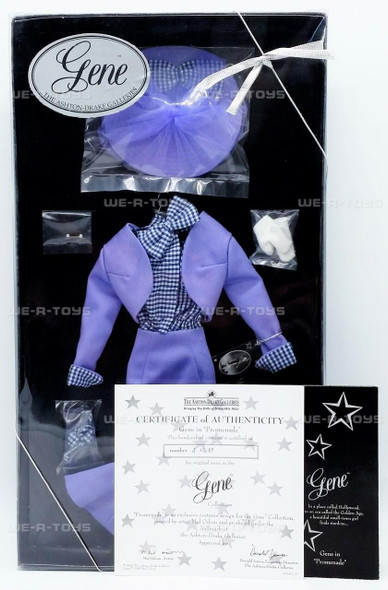Gene Dolls Gene Marshall Doll Fashion Costume Promenade 1997 Ashton Drake No 93541 NEW