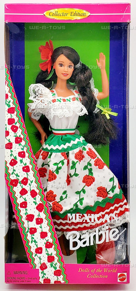 Barbie Dolls of the World Collection Mexican Barbie Doll 1995 Mattel 14449
