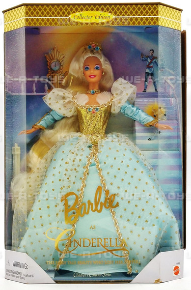 Barbie As Cinderella Barbie Doll Children's Collector Series 1996 Mattel 16900