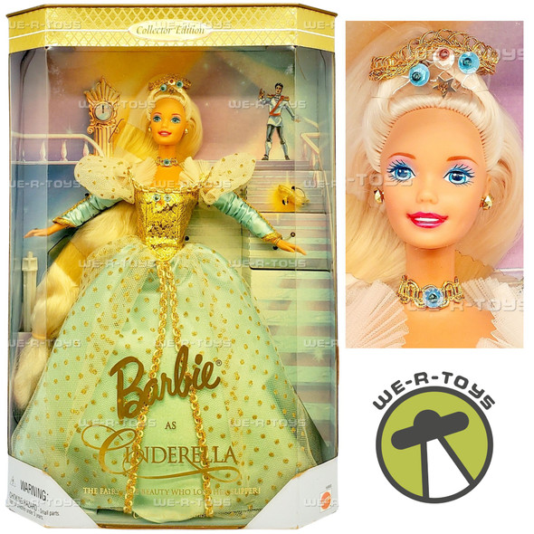 Barbie as Cinderella Children's Collector Series Doll 1996 Mattel 16900 Barbie as Cinderella Children's Collector Series Doll 1996 Mattel 16900
