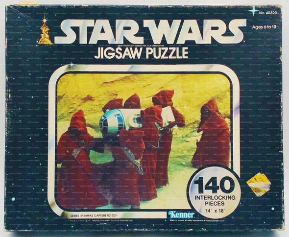 Star Wars Series 4 Jawas Capture R2-D2 Puzzle 1978 Kenner 40390 COMPLETE