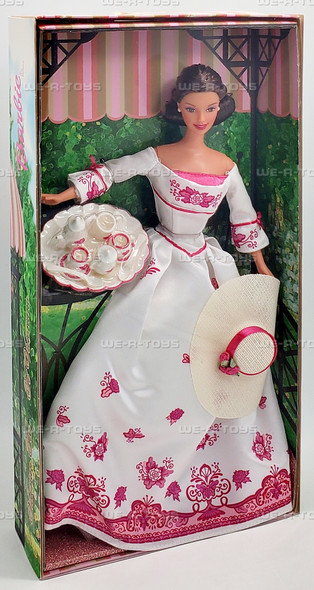 Victorian Tea Hispanic Barbie Doll 2002 Mattel B0789