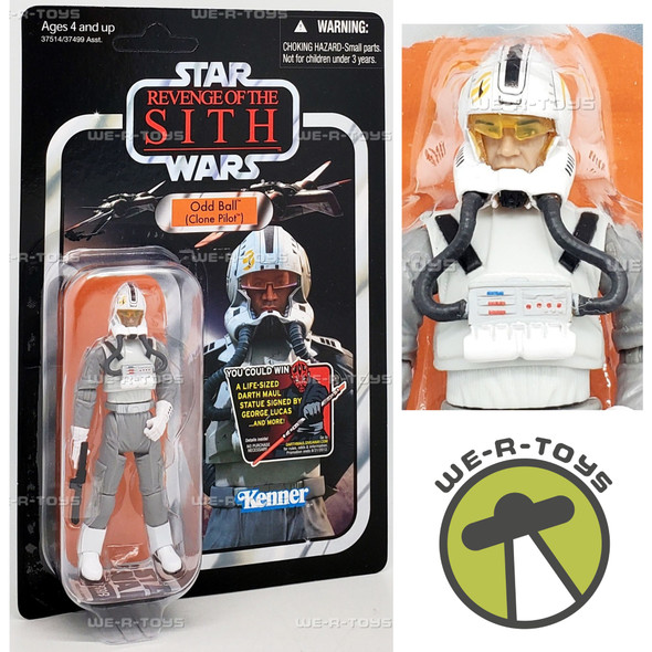 Star Wars Vintage Collection Odd Ball Clone Pilot Figure Unpunched 2011 NRFP