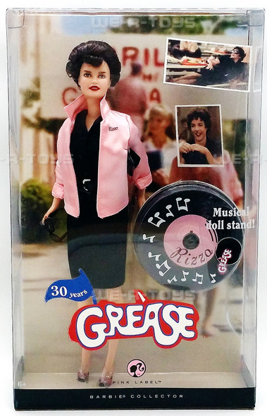 Grease Rizzo Race Day Barbie Doll Pink Label 2007 Mattel #M0681