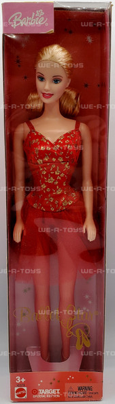 Barbie Ballet Star Doll Red Tutu No. 2378 Mattel 2004 NRFB
