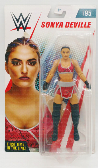 WWE Sonya Deville Series 95 First Time in the Line GCB58 Mattel 2018 NRFP