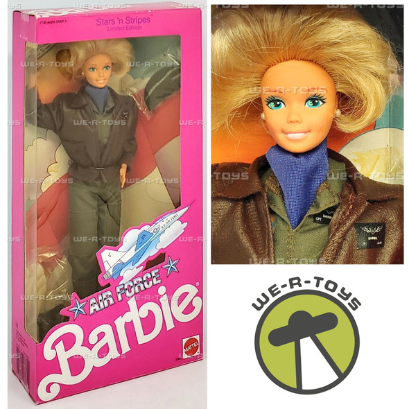 Barbie Air Force Stars N Stripes Limited Edition 1990 Mattel No 3360 NRFB