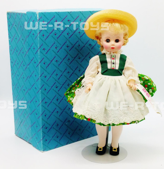 Madame Alexander Collection Heidi Doll With Green Floral Dress No 1580 USED
