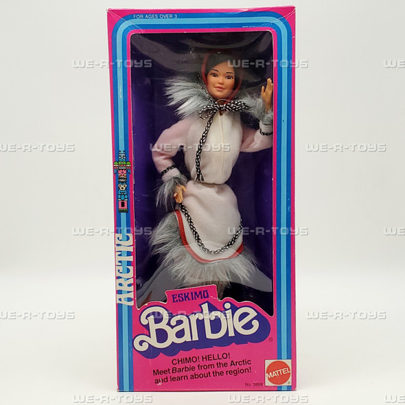 Barbie Dolls of the World Collection Arctic Eskimo 1981 Mattel No.3898 NEW