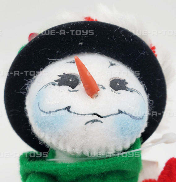 Annalee Dolls, Inc 2008 Peppermint Twist Snowman 5" Doll No 550005 MINT