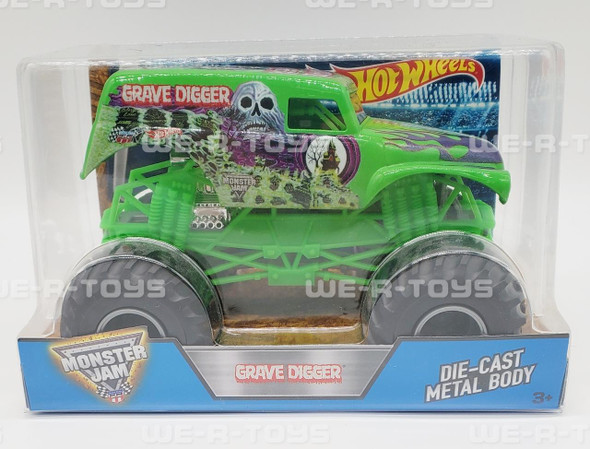 Hot Wheels Monster Jam Grave Digger 2015 Mattel Vehicle No DJW92 NRFB