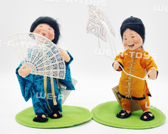 Annalee Mobilitee Dolls 1999 Around the World #2 Orient Wired Dolls 9851 USED