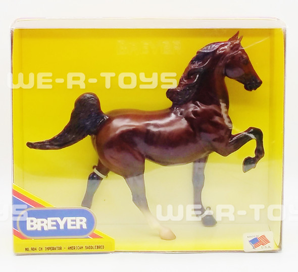 Breyer CH Imperator American Saddlebred 1990 Made in USA No. 904 NEW