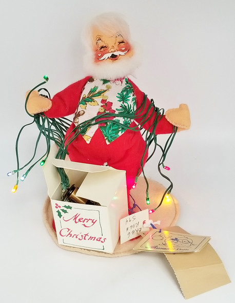 Annalee Santa with Lights 7" Doll 1994 No. 5241