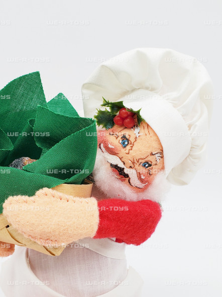 Annalee Mobilitee Dolls 1996 Chef Santa 7" Wired Doll No. 5045