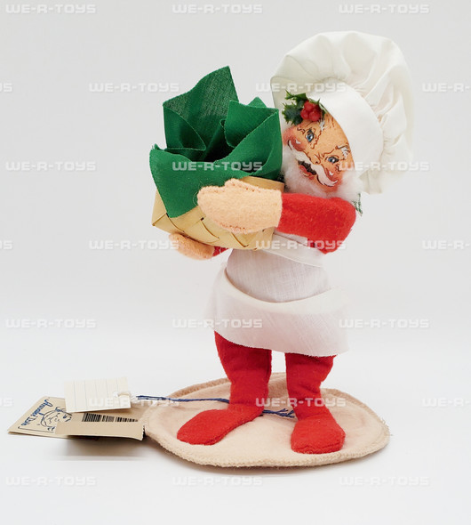 Annalee Chef Santa 7" Wired Doll 1996 No. 5045