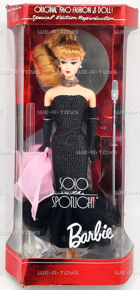 Solo in the Spotlight Blonde Barbie Doll Reproduction 1994 Mattel 13534