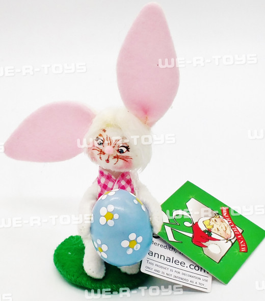 Annalee Mobilitee Dolls 2010 Easter Bunny Helper 3" Wired Doll No 200010