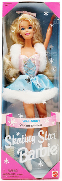 1995 Skating Star Barbie Doll Wal-Mart Special Edition Mattel 15510