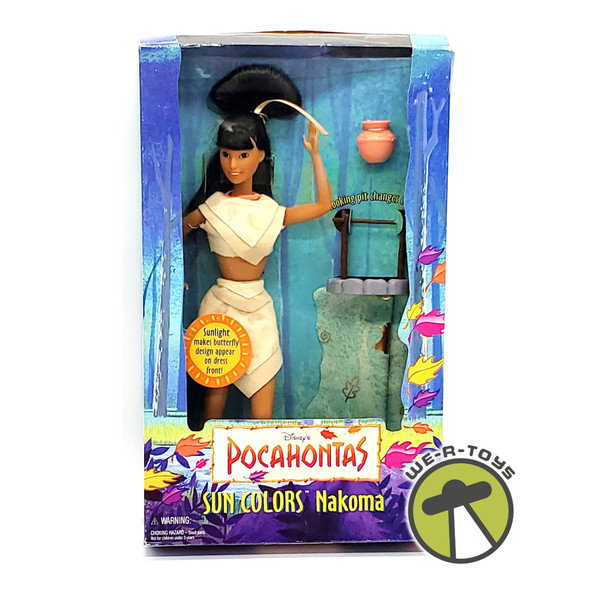 Disney's Pocahontas Sun Colors Nakoma No 13331 Mattel 1995 NRFB