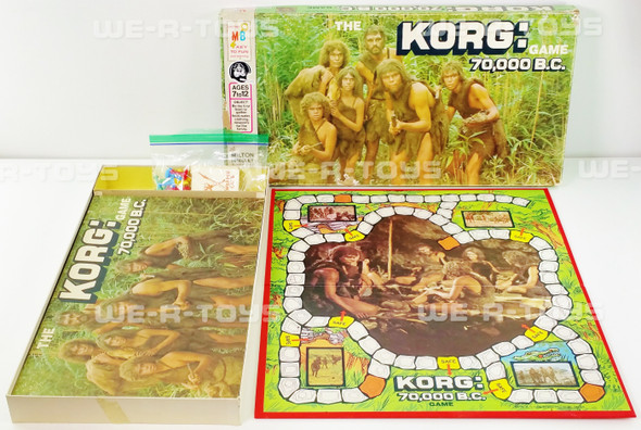 Korg 70000 BC Board Game No 4519 Milton Bradley 1974 COMPLETE